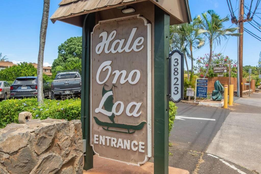 Hale Ono Loa 403- Top Floor, Ocean View, & Complete Modern Remodel Apartment Kahana Exterior foto